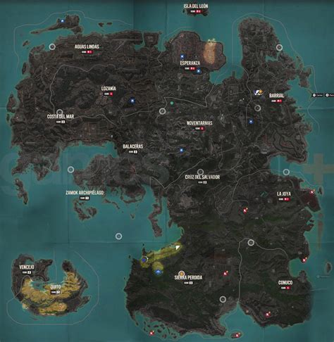 far cry 6 map size.